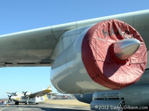 C-141 Starlifter and YC-125B Raider at Air Force Museum