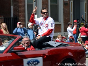 Grand Marshall Aaron Boone