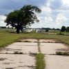 Bypassed road section west of Canute, OK