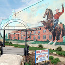 Gene Autry Mural in Kenton