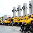 Honor Flight at WW II Memoria